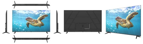مواصفات تلفزيون QLED - 75" T2+Android13+Bluetooth